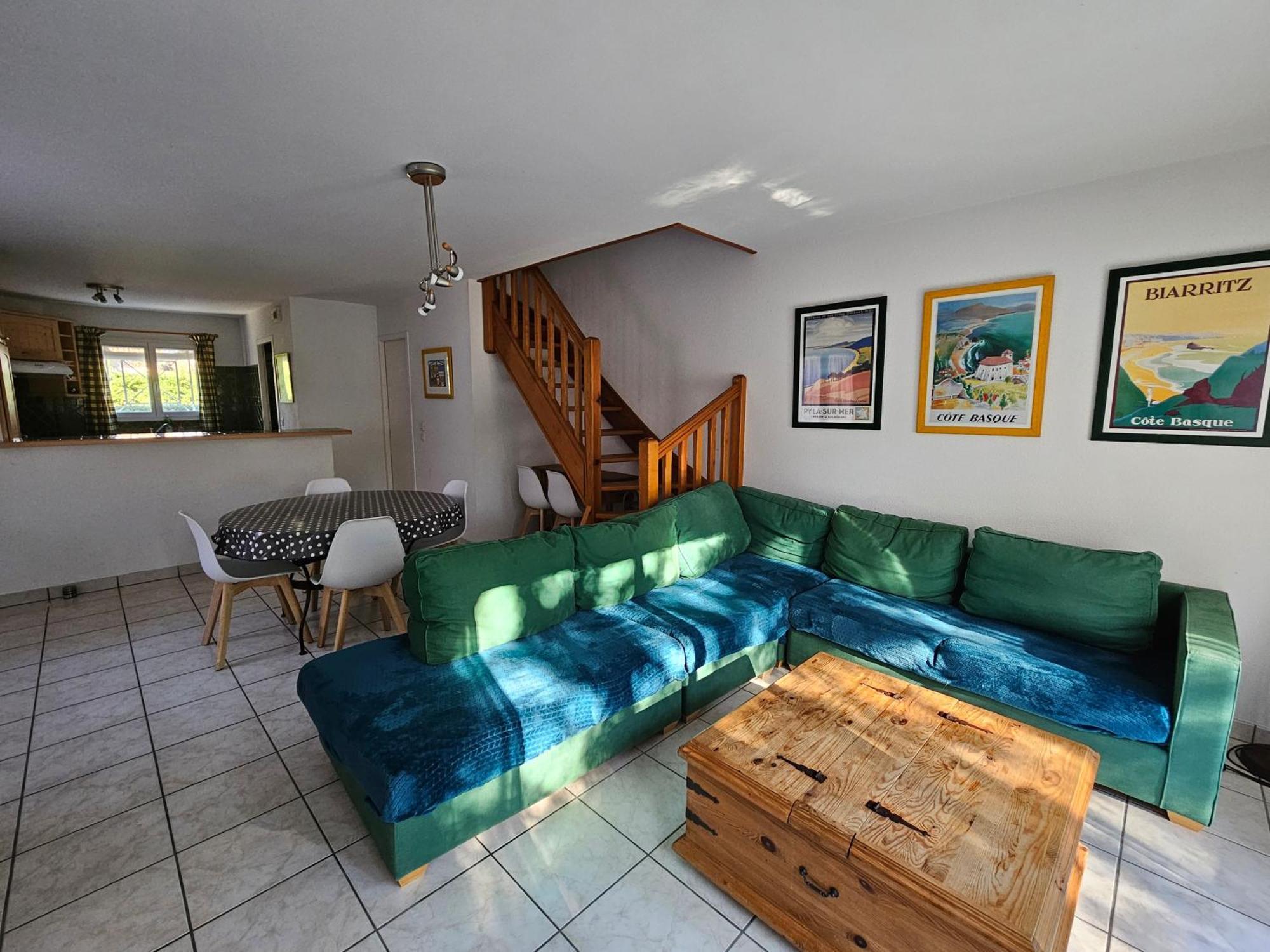 Agreable Maison Climatisee Idealement Placee Pour 6Personnes Vieux Boucau Villa Luaran gambar